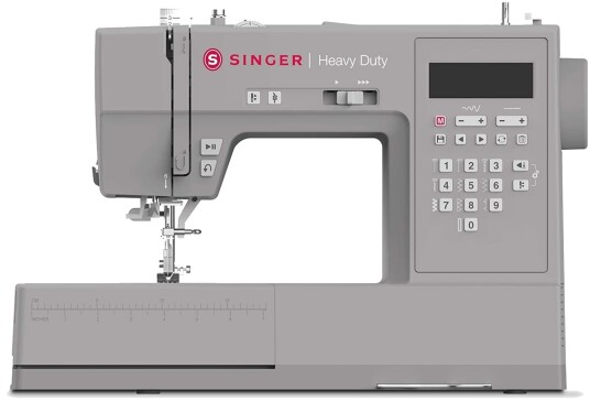 Singer Hd6705c Grå Semi Automatisk Symaskin Sying Led Knapper Elektrisk