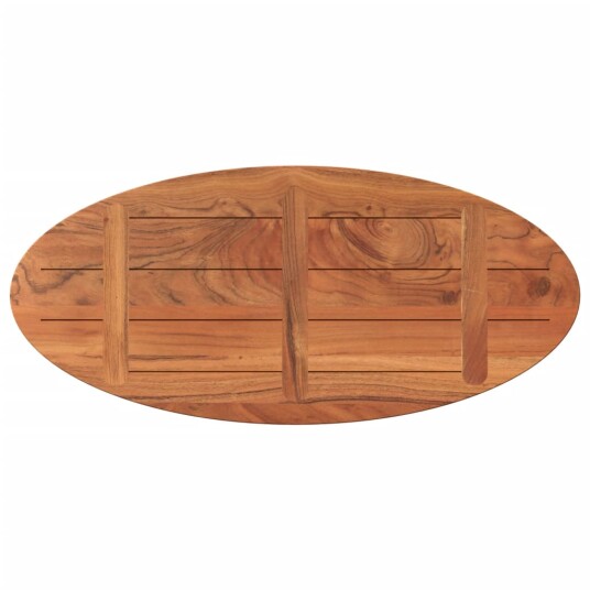  Bordplate 90x40x2,5 cm oval heltre akasie 370799