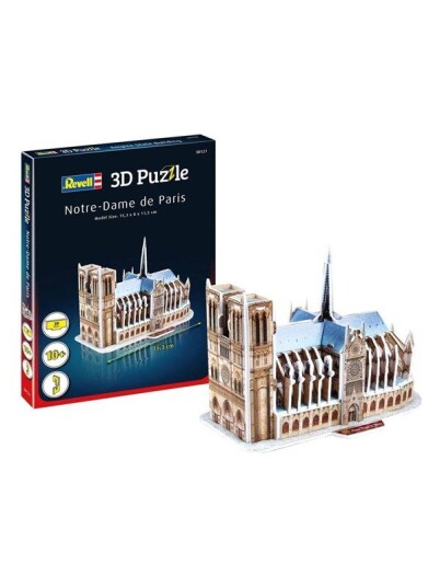 Revell 3D Puzzle Building Kit - Notre Dame 3D Puslespill