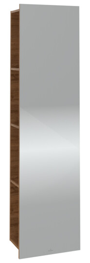 VILLEROY & BOCH SUBWAY 3.0 SPEILHYLLE 40X171 VENSTRE KANSAS OAK HÅNDTAK I KROM