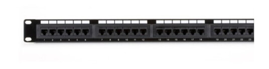 Black Box Jpm5e24a Cat5e Sort Rackmontering 1U