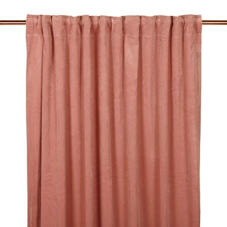 Fondaco Velvet Multifunksjonsgardiner 2-pakning 140 x 280 Peach