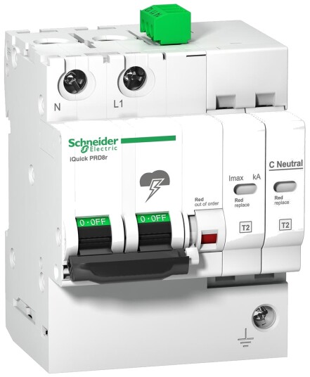 Schneider Electric Overspenningsvern Quick PRD 40R Type 2 1P+N A9L16292
