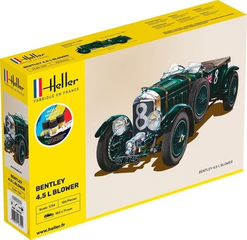 Heller Startsett 1/24 Bentley 4.5L Blower