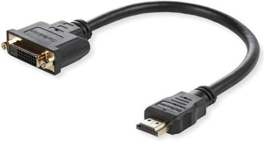 MicroConnect DVI-D til HDMI Adapter 15 cm med 1080P Støtte MicroConnect DVI-D til HDMI Adapter 15 cm med 1080P Støtte