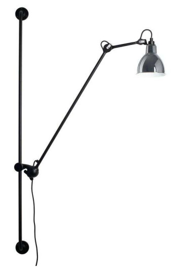 DCW - 214 Vegglampe Krom Lampe Gras