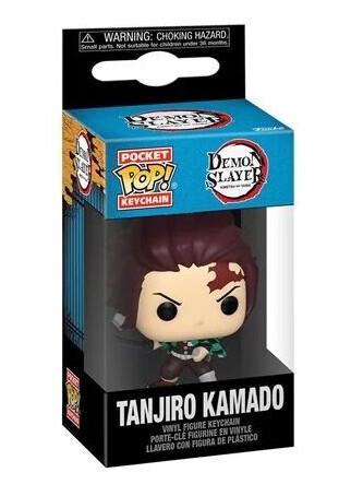 Funko Demon Slayer: Kimetsu no Yaiba Tanjiro Kamado Pocket Pop! Key Chain