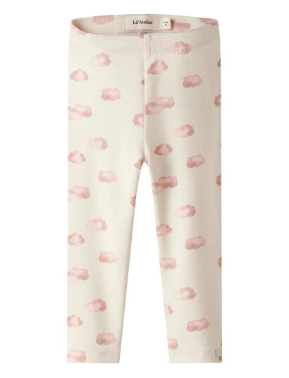 Lil"Atelier Nbnlayo Kim Slim Leggings Lil Noos - Cream - 86