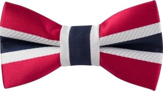 Name It   Sløyfe Dubble Bow Tie Rød/ Hvit/ Blå   3 5 år