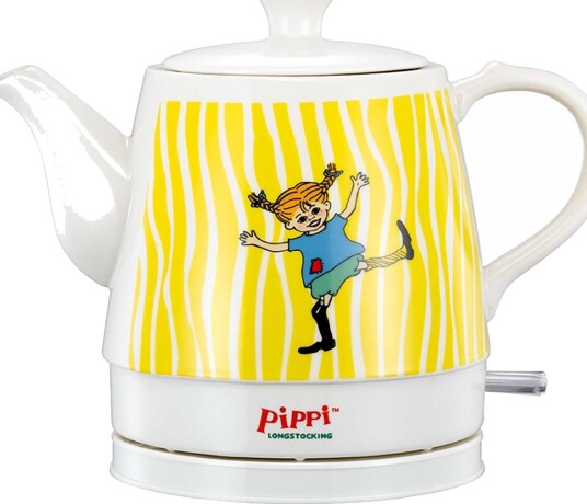 Keramisk trådløs vannkoker, 0,8 l – Happy Pippi Design