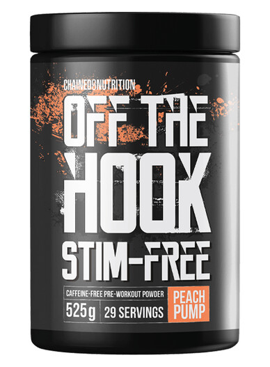 Off the Hook, Preworkout uten koffein, 525g Peach Pump Off the Hook, Preworkout uten koffein, 525g Peach Pump