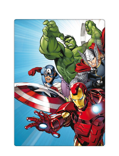 BrandMac Fleece Plaid Avengers 1014 - Multi/patterned - 100X140CM BrandMac Fleece Plaid Avengers 1014 - Multi/patterned - 100X140CM
