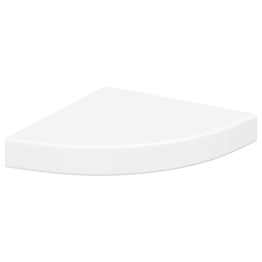 vidaXL Flytende vegghyller 4 stk hvit 25x25x3,8 cm MDF vidaXL Flytende vegghyller 4 stk hvit 25x25x3,8 cm MDF