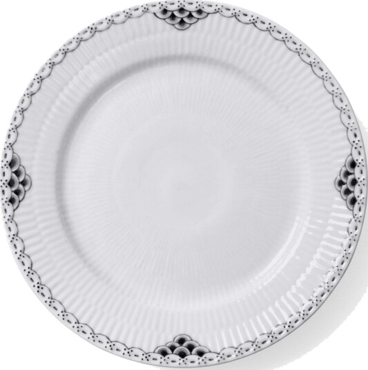 Royal Copenhagen Black Lace asjett Ø 19 cm