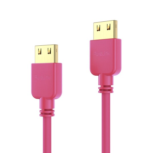 Purelink PureInstall HDMI kabel PI0505 4k Magenta 1,5 m