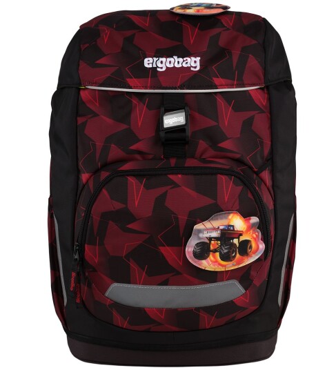 Ergobag Skolesekk - Flex - Ustoppelig Utholdelig - Ergobag - OneSize - Skolesekk Rød Svart Ergobag Skolesekk - Flex - Ustoppelig Utholdelig - Ergobag - OneSize - Skolesekk Rød Svart
