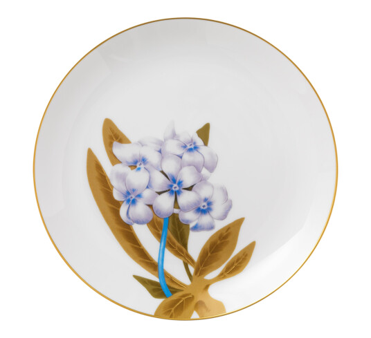 Royal Copenhagen Flora tallerken flat 27 cm rhododendron