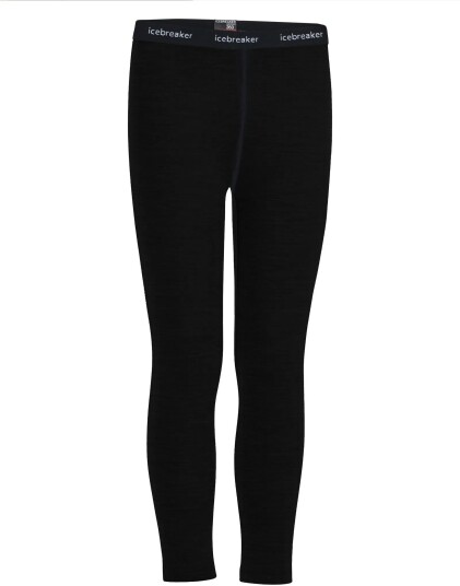 Icebreaker Kids 260 Tech Leggingsblack 14 år