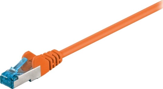 Goobay Cat 6A S/FTP Nettverkskabel 1,5 m Halogenfri Oransje Goobay Cat 6A S/FTP Nettverkskabel 1,5 m Halogenfri Oransje