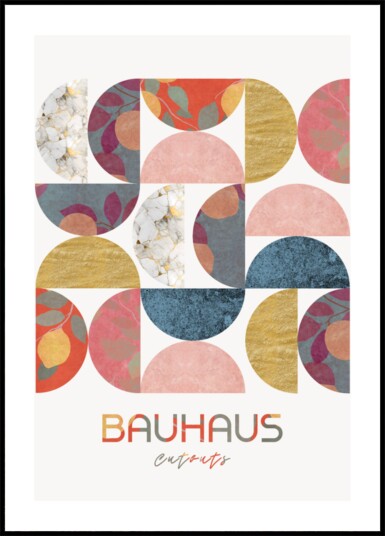 Abstract Geometric Patterns Plakat / 40x50