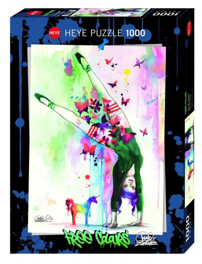 Heye Puslespill 1000 Mini Unicorn Heye