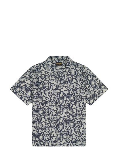 Wrangler Ss Resort Shirt   Navy   L x 00