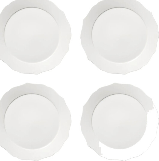 Serax Silhouette tallerken L Ø26 cm 4 pakn. White