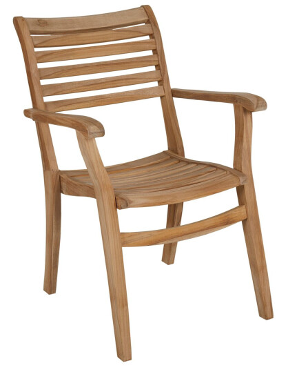 Brafab Karlo stablestol Teak Natur
