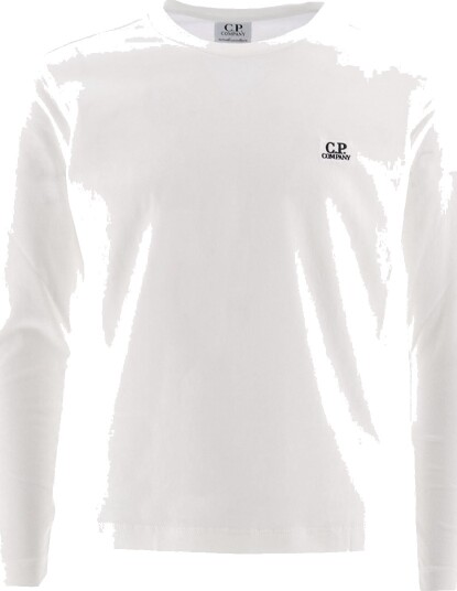 C.P. Company Genser Gasbind White C.P. Company 10 år 140 Genser Hvit