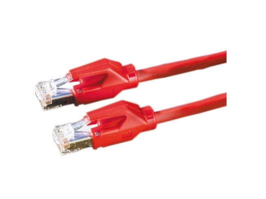 Dätwyler Cables S/Ftp Patch Cable Cat6 Red 5M 5 M Rød