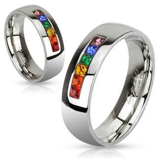 Ring med CZ i farger Ring med CZ i farger