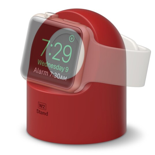 Elago W2 docking til Apple Watch Rød