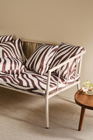 Jotex Putesett Sofa Brun zebra MENTON 1789656080