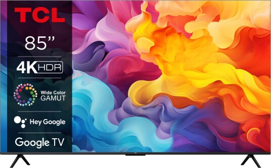 TCL 85" P655 4K LED Smart TV med Google TV
