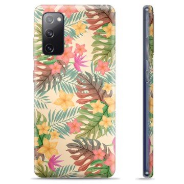 Samsung Galaxy S20 FE TPU-deksel Rosa Blomster