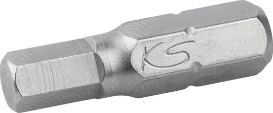 Ks Tools 911.3574 Sekskant-Bit Verktøystål Forniklet C 6,3 1 Stk