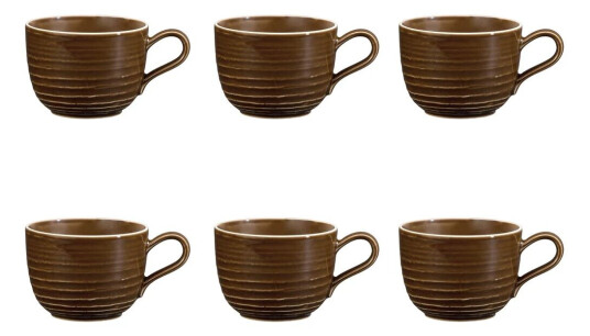 Seltmann Weiden Terra kopp 26 cl 6-pakning Earth Brown