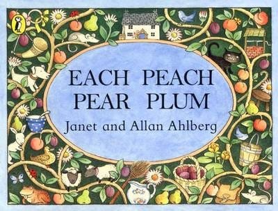 Each Peach Pear Plum Av Allan Ahlberg, Janet Ahlberg