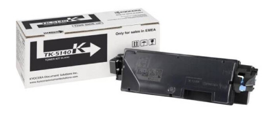 Kyocera TK-5140 BK lasertoner - 1T02NR0NL0 Original - Svart 7000 sider