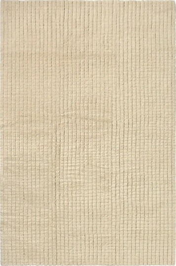 Lorena Canals Wool Rug Net - NATURAL CANVAS, NATURAL,SEA SHELL - 140X 200 cm