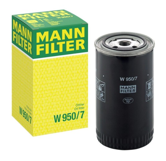 Oljefilter MANN FILTER W 950/7 Oljefilter MANN FILTER W 950/7