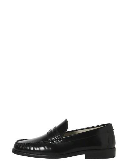 Jack & Jones Jfwpennybar Leather Loafer Sn Black 43