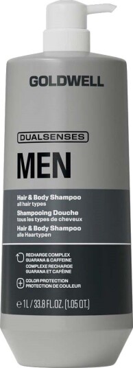 Goldwell Dualsenses Men 2-i-1 Hår- og Kroppssjampo 1000 ml Goldwell Dualsenses Men 2-i-1 Hår- og Kroppssjampo 1000 ml