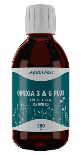 Omega 3 & 6 Plus, 200 ml Omega 3 & 6 Plus, 200 ml