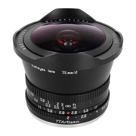 TTArtisan 7,5mm f/2.0 Z-mount. APS-C TTArtisan 7,5mm f/2.0 Z-mount. APS-C