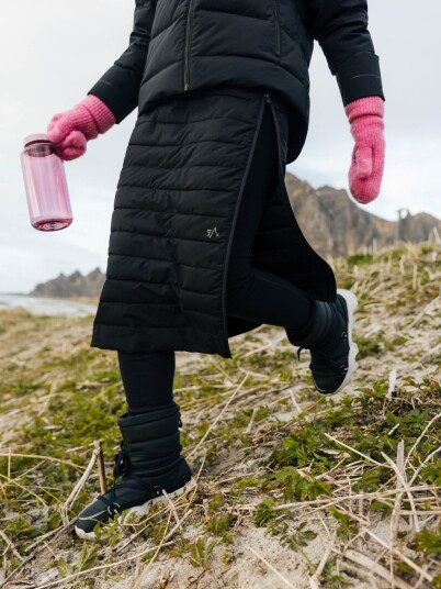 Twentyfour Aurora Thermal Skjørt Sort 34