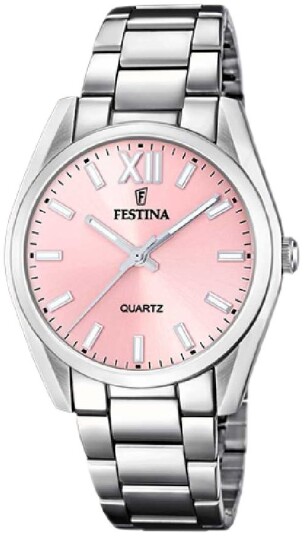 Festina Dameklokke F20622 2 Boyfriend Rosa/Stål Ø36.8 mm Festina Dameklokke F20622 2 Boyfriend Rosa/Stål Ø36.8 mm