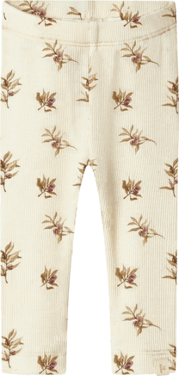Lil' Atelier Nbfgavo leggings til baby Turtledove