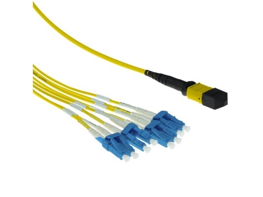Act 3 Meter Singlemode 9/125 Os2 Fanout Patchcable 1 X Mtp Female - 6 X Lc Duplex 12 Fibers 3M 12X9/125 Os2 Mtp/Mpo(F) (Rl7873)