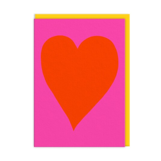 Kort Neon Heart